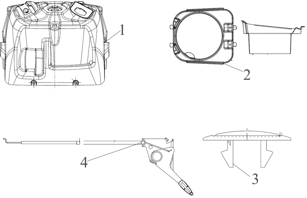 Dash-Upper Diagram and Parts List for 547-42 (13A8775S345)(2020) Yard Machines Lawn Tractor